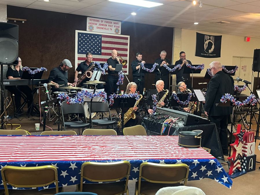 Veterans Banquet entertainment to benefit Chuckey-Doak band program