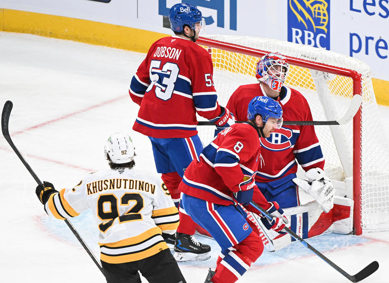 Swayman stops 28 shots to help the Bruins beat the Canadiens 3-2 in a  heated game