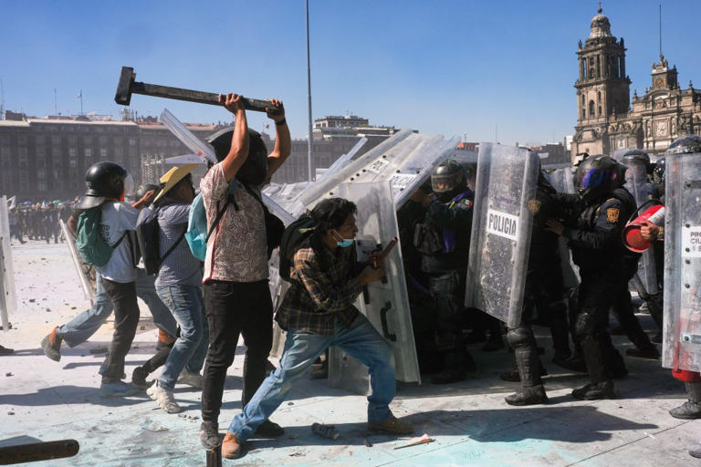 Thousands take to the streets in Mexico City for ‘Gen Z’ protests crime ...