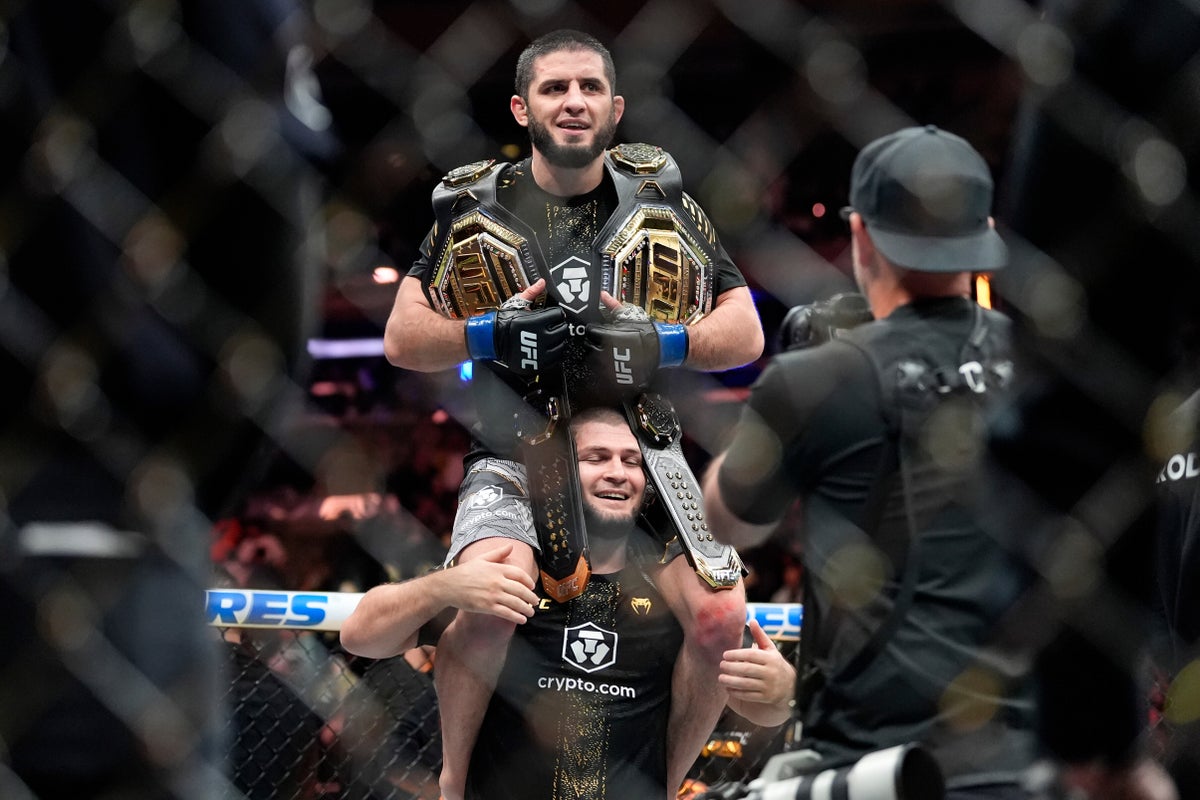 Makhachev trounces JDM to earn multi-champion status at UFC 322