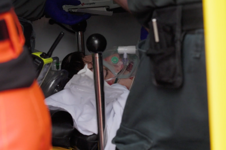 Biker, 20, in coma after being flung several metres in 'bad crash' with car