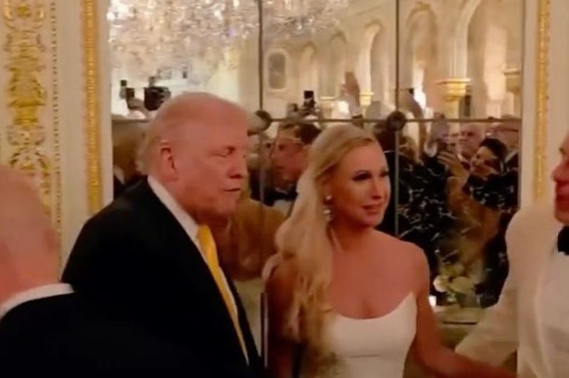 Trump crashes wedding and rambles about heaven again before guest tells