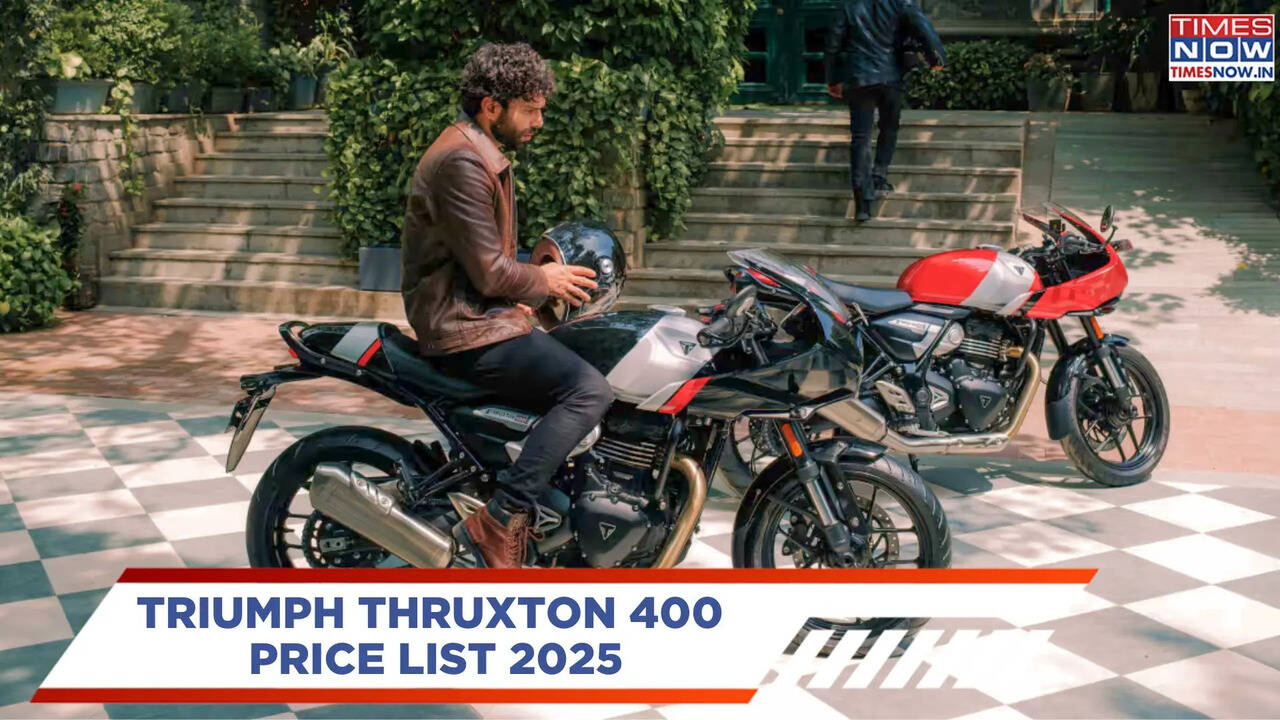 Triumph Thruxton 400 Price List 2025 - Seat Height, Weight ...