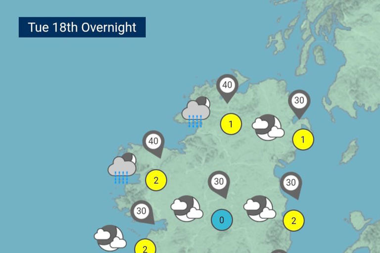 Ireland weather: Exact date snow hits as Met Eireann confirm five days ...