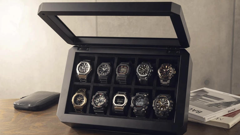 Casio quietly launches new G-Shock watch stands and collector display case