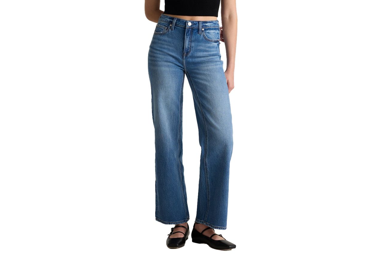Quince Bella Stretch Relaxed Straight Jeans