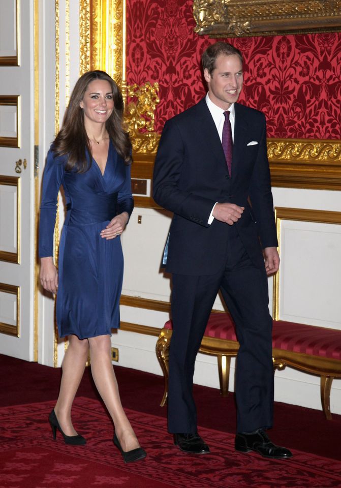 Getty Kate Middleton and Prince William on November 16, 2010