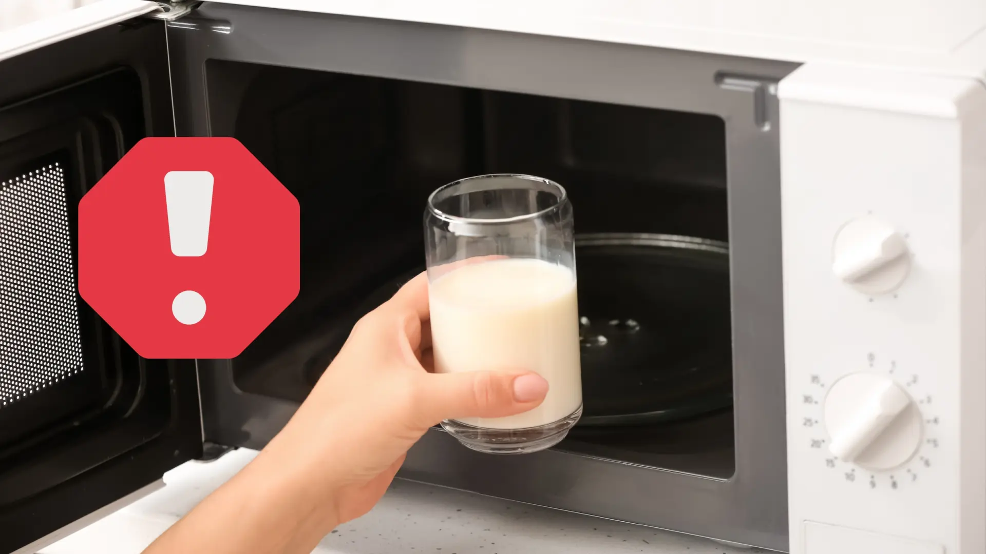¿Calentar agua o leche en el microondas? Un error que casi todo el ...