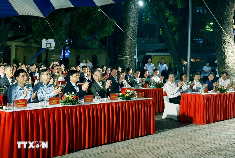 Hà Nội: Tổng Bí thư Tô Lâm dự Ngày hội Đại đoàn kết dân tộc phường Ba Đình