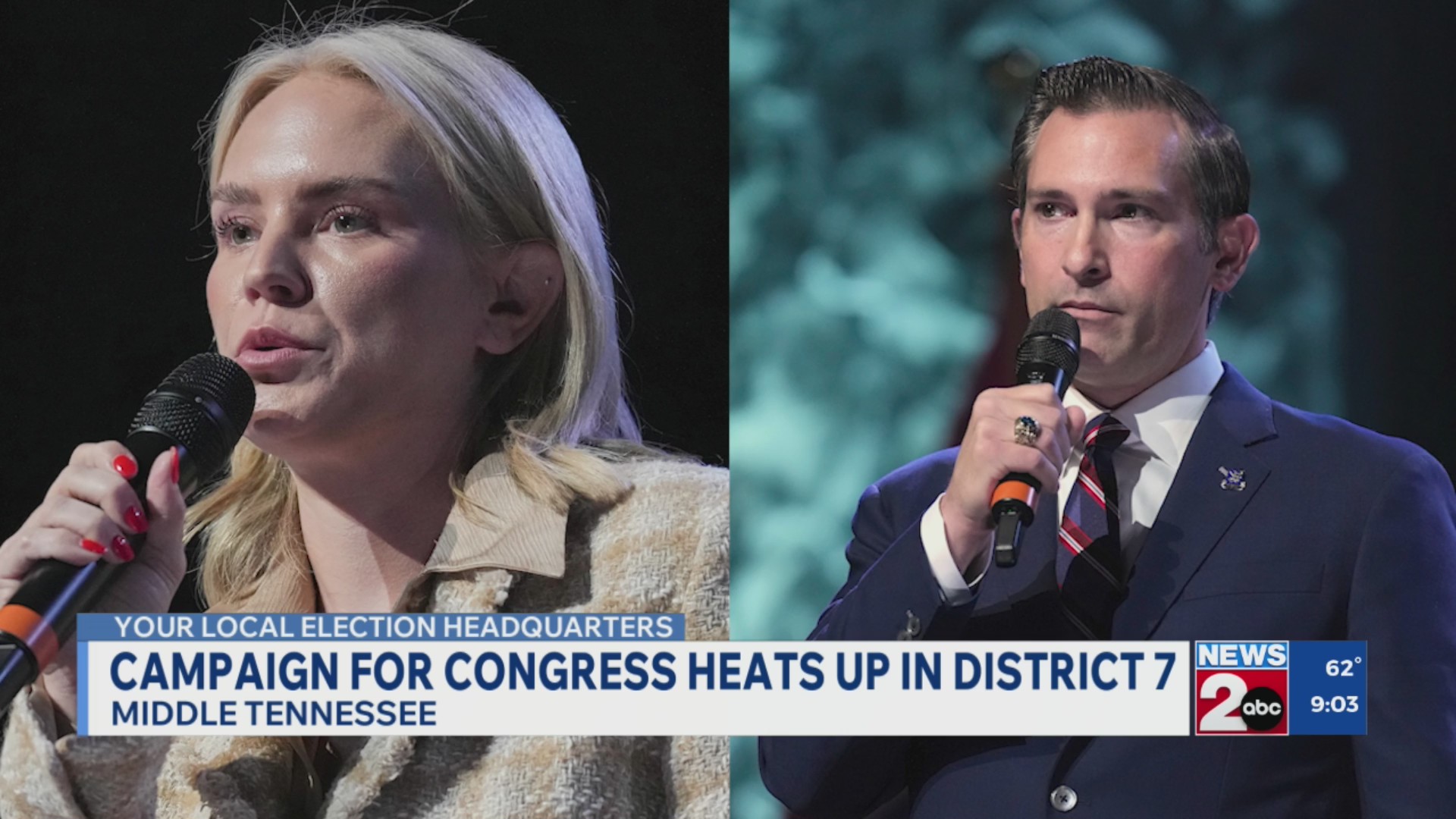 Campaign for Congress heats up in TN's District 7