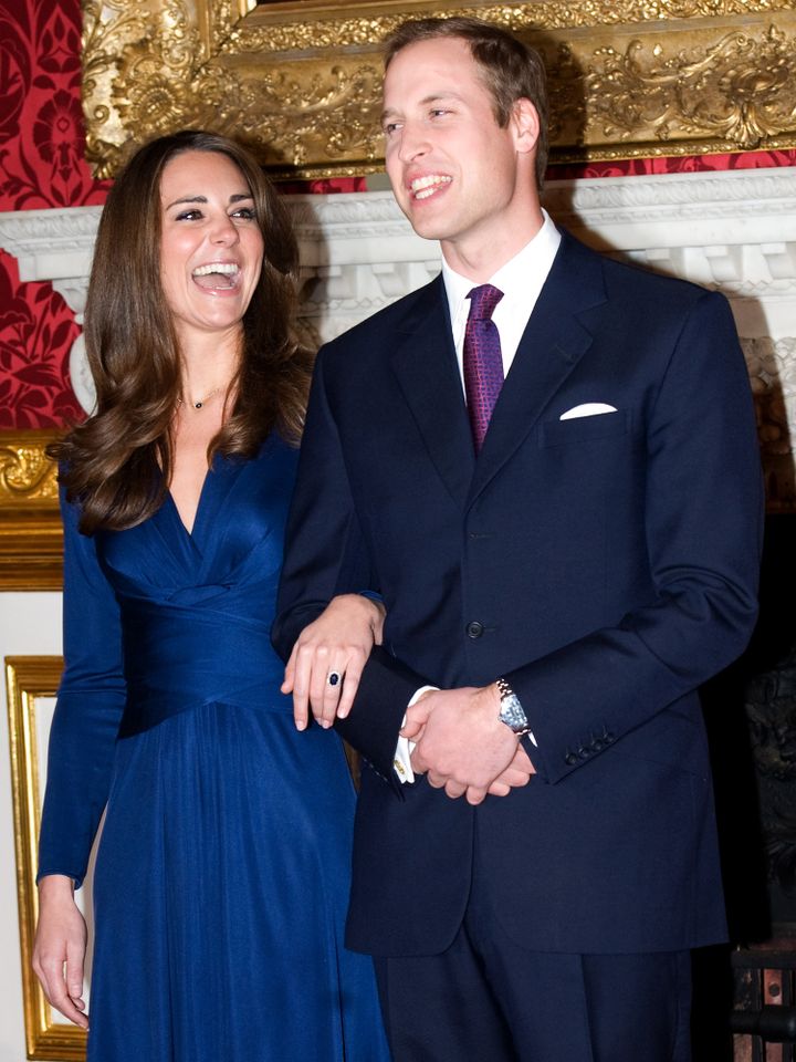 Samir Hussein/WireImage Kate Middleton and Prince William on Nov. 16, 2010