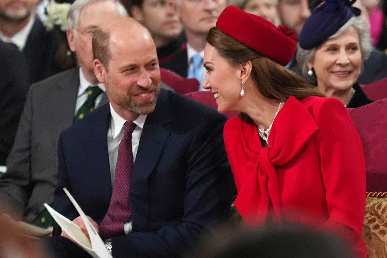 Aaron Chown - WPA Pool/Getty Prince William and Kate Middleton on March 10, 2025