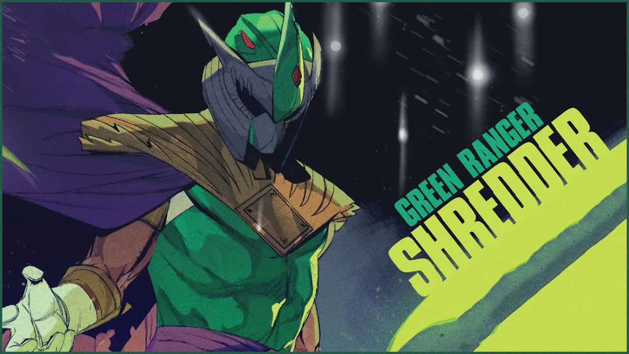Shredder becomes the Green Ranger
