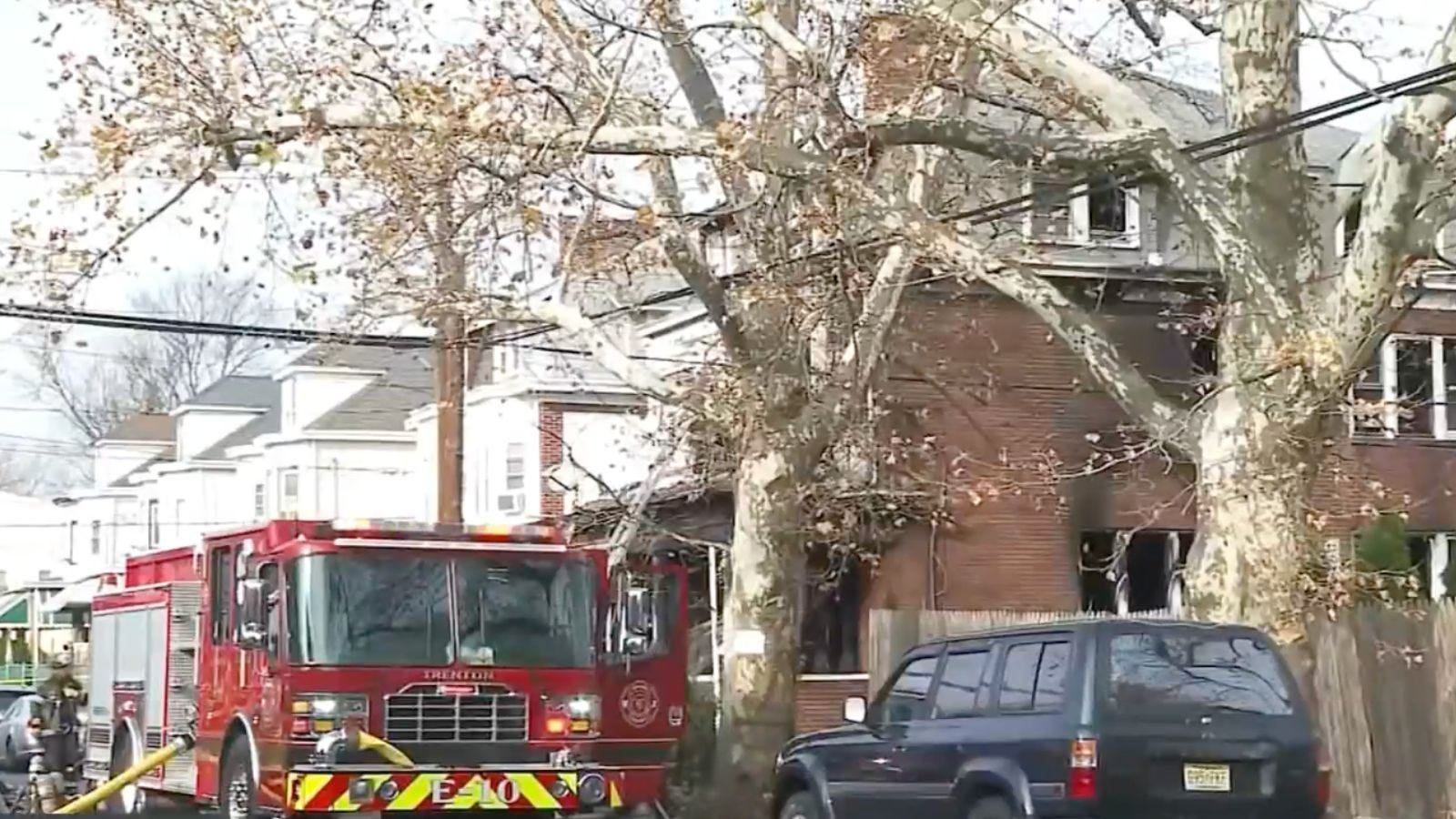 Two killed, 1 injured in Trenton house fire