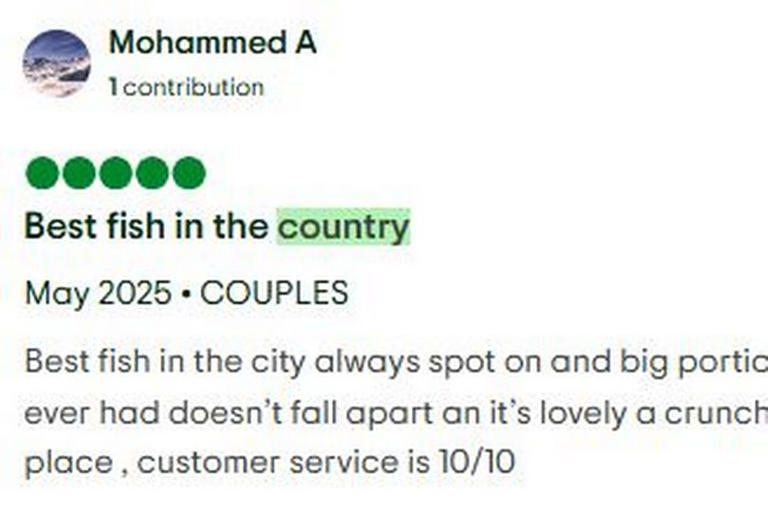 Liverpool fish and chip shop branded 'best in the country' with ...