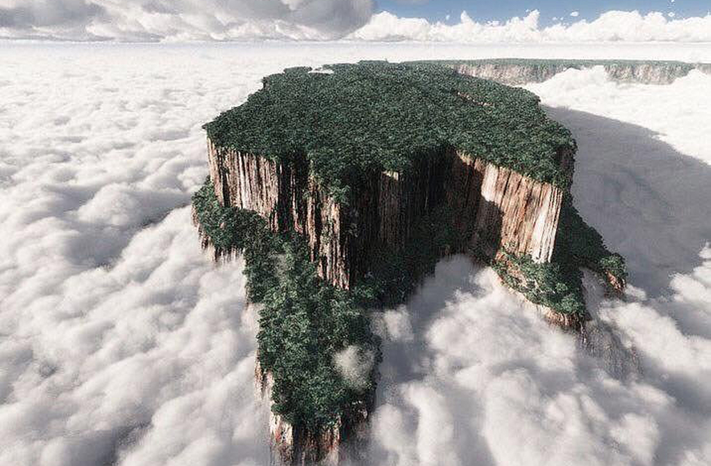 Monte Roraima, o platô misterioso que inspirou 'O mundo perdido'