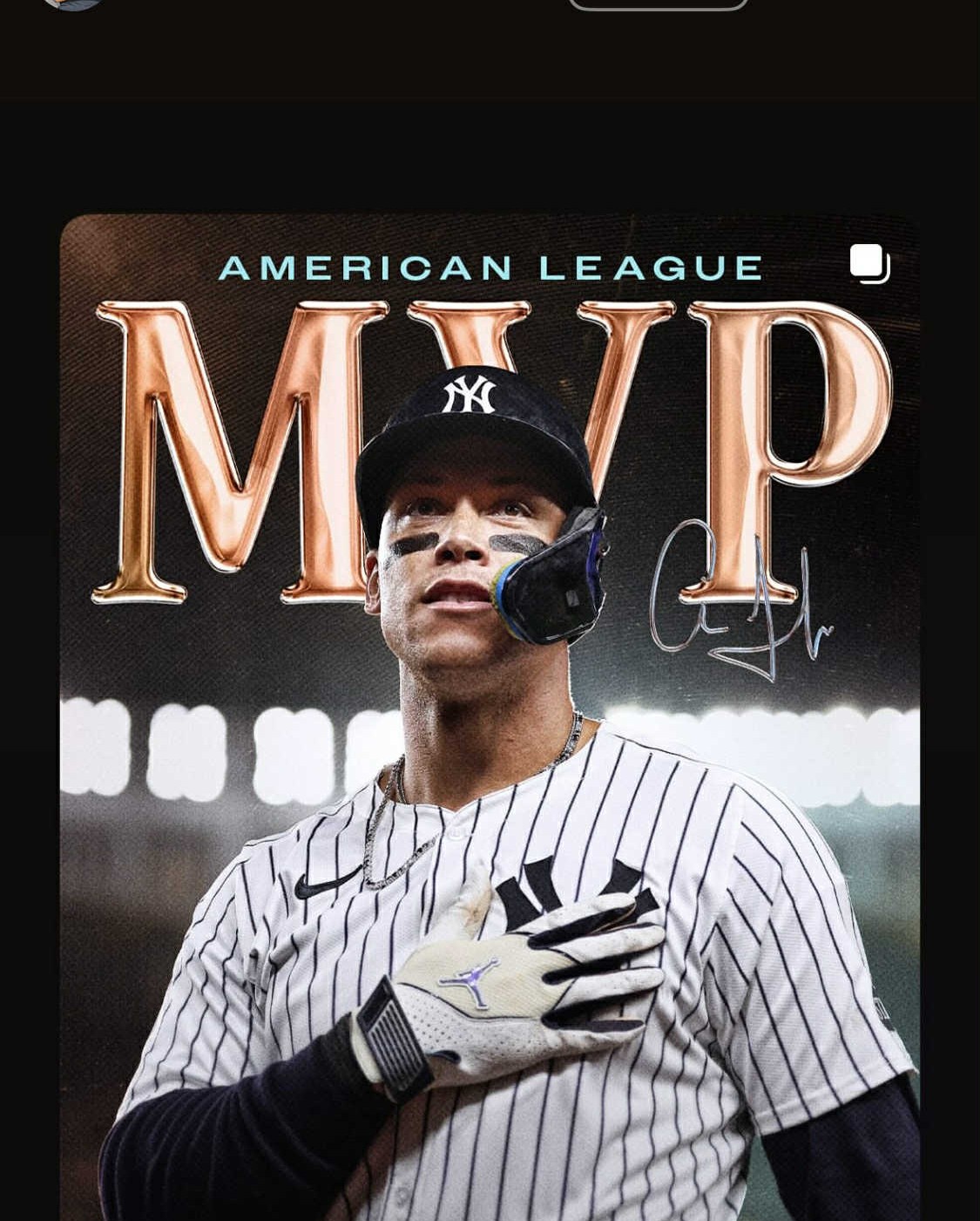 Yankees Social Media Spotlight Awards Season