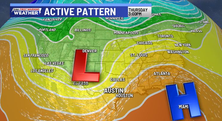 Tommy’s Travel Forecast: Active weather pattern emerges