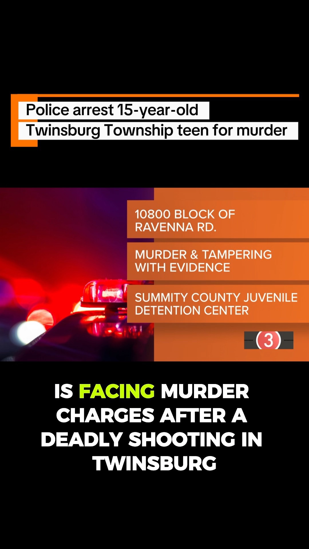 Twinsburg Township teen faces murder charge