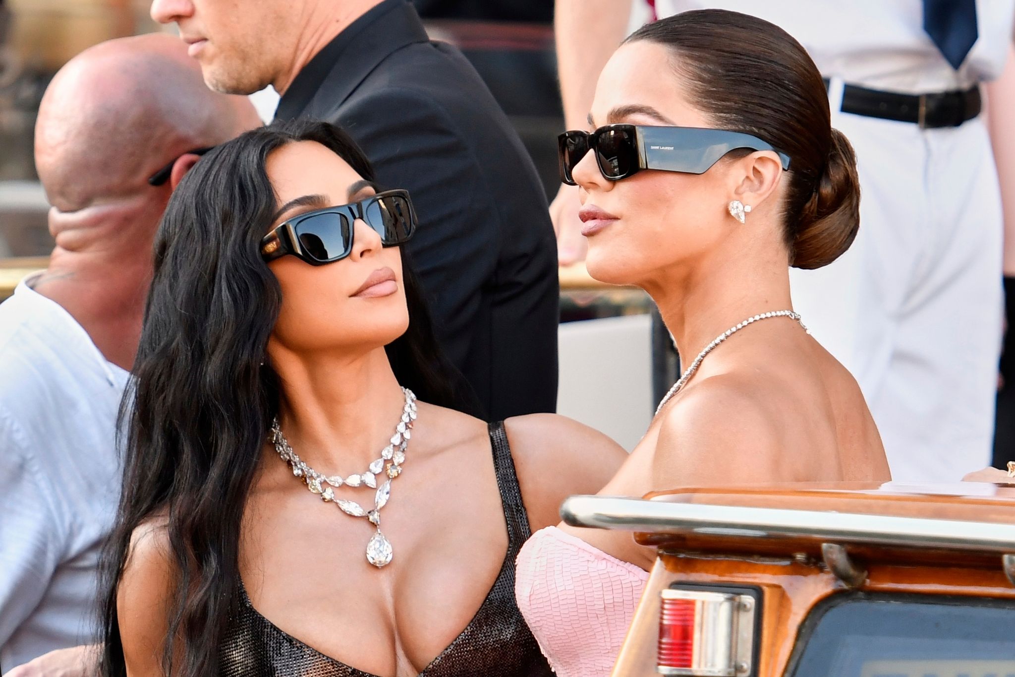 Khloe und Kim Kardashian zeigen sich mit Britney Spears. (Archivbild)