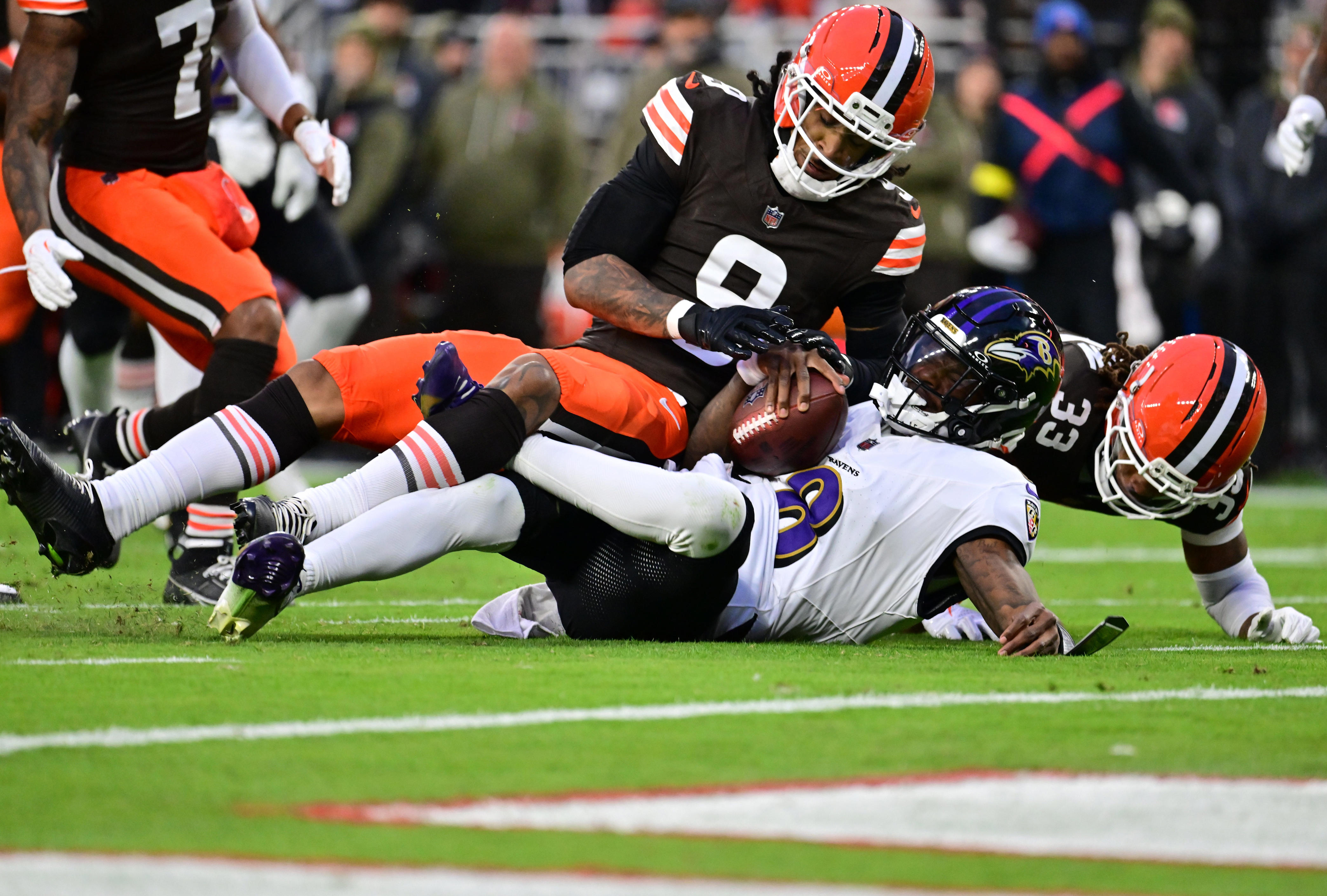 Browns' special teams secures first turnover of Week 11 vs. Ravens