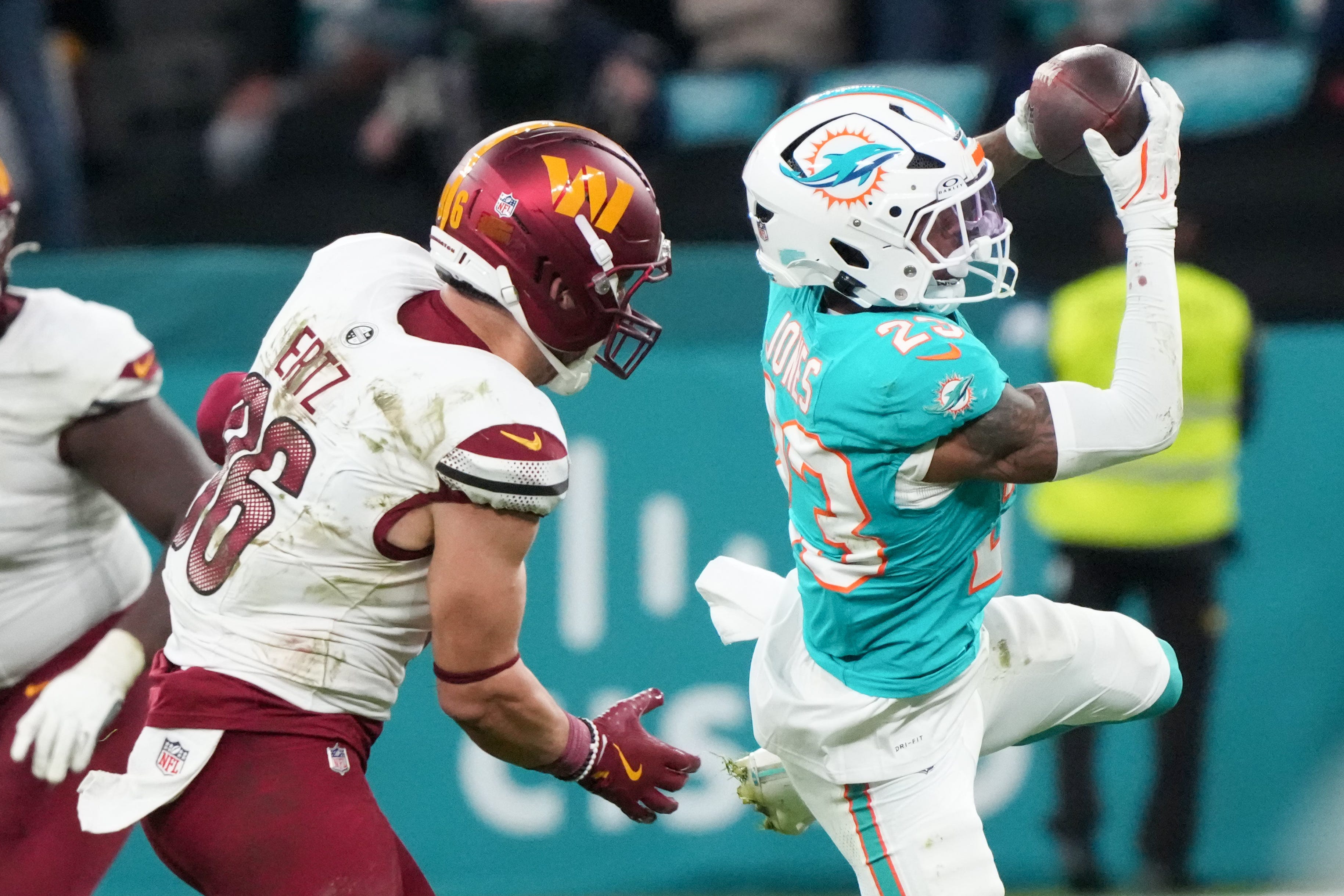 Miami Dolphins' De'Von Achane, Jack Jones star in The Tape Don't Lie ...