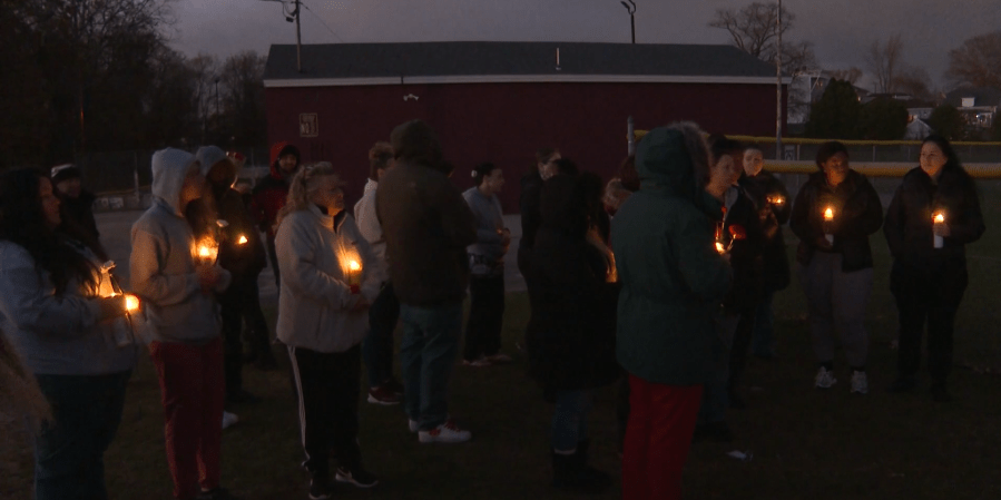 Vigil held for couple killed in Woonsocket murder-suicide