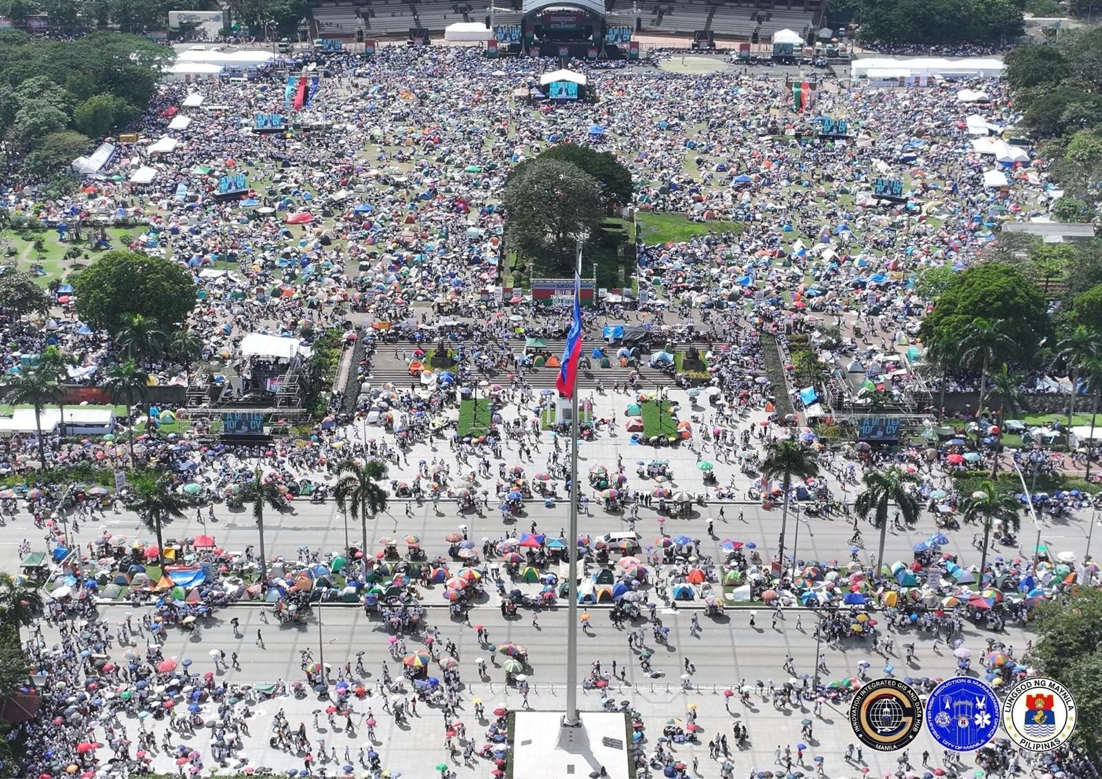 Day 2 of INC rally attracts 600,000 participants