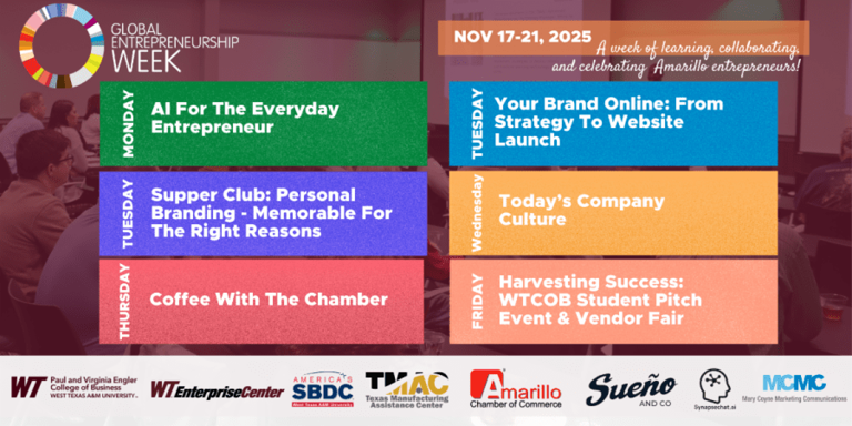 Global Entrepreneurship Week: Nov. 17-21 at WT Enterprise Center