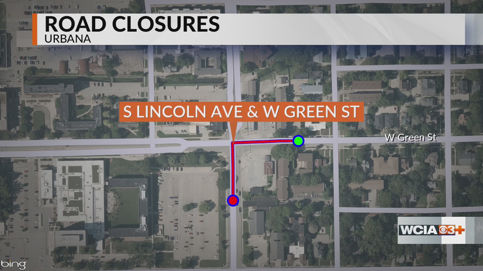 Multiple Champaign-Urbana road closures begin Monday