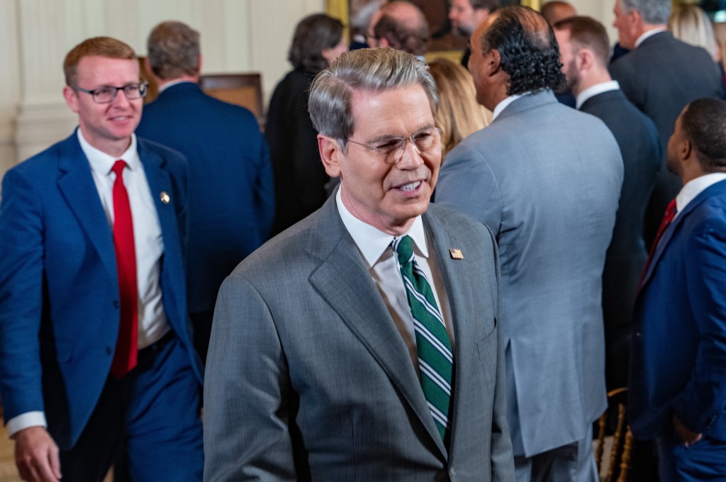 Treasury Secretary Scott Bessent predicted that Americans would feel a stronger economy at the start of next year. Andrew Leyden/ZUMA / SplashNews.com