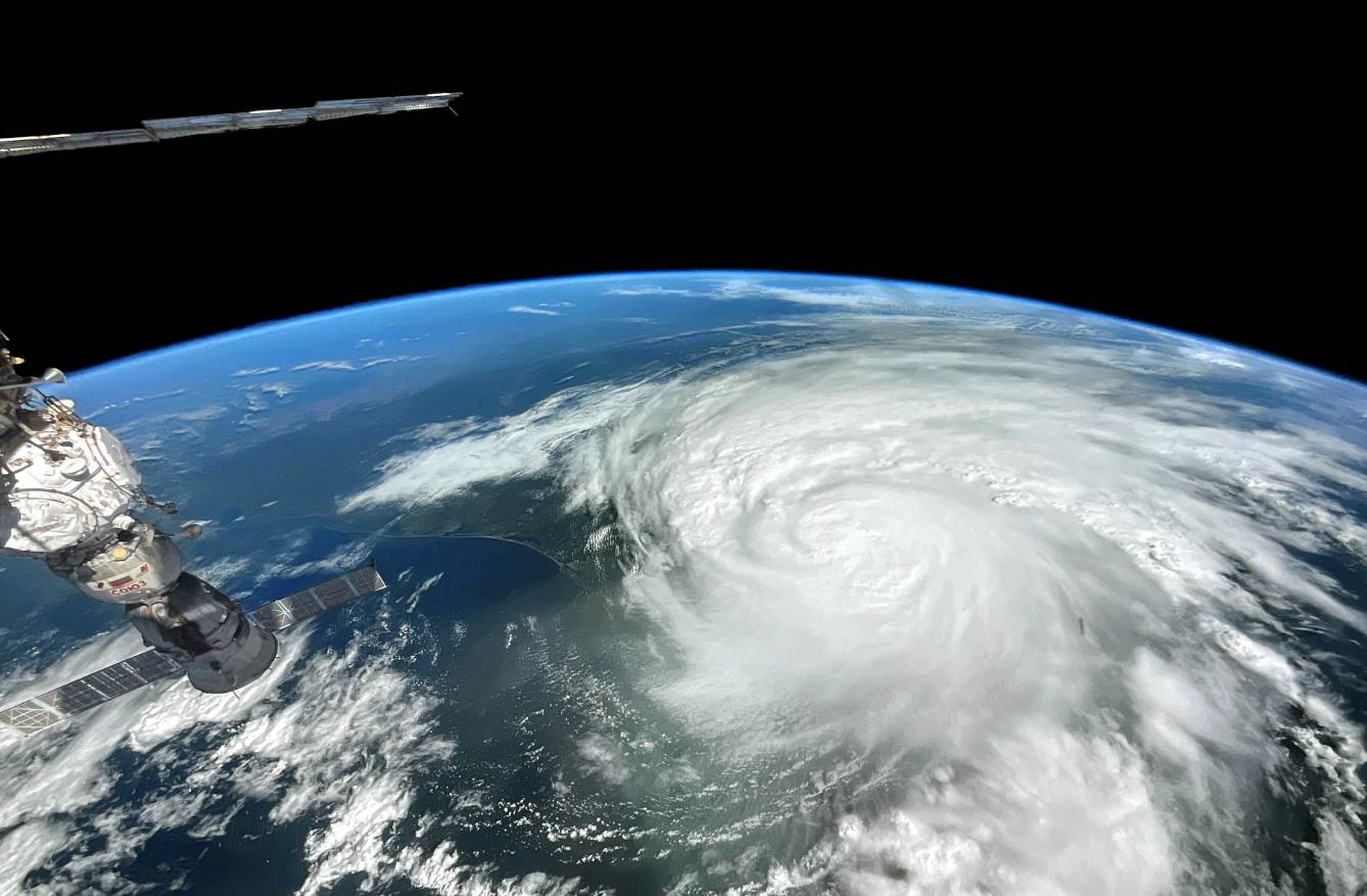 Hurricane Idalia Moves Inland