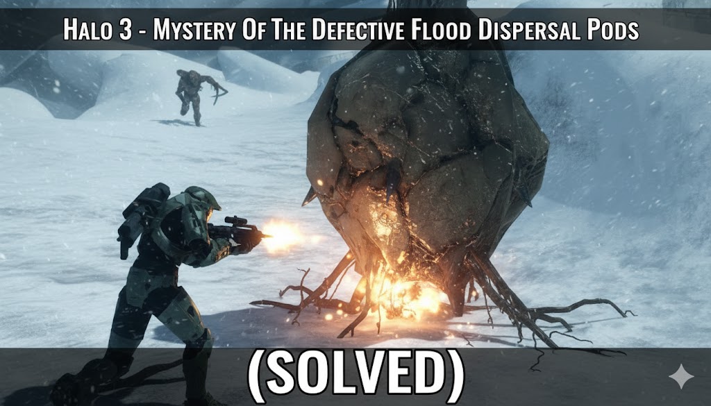 Halo 3 - Mystery Of The Defective Flood Dispersal Pods (SOLVED)