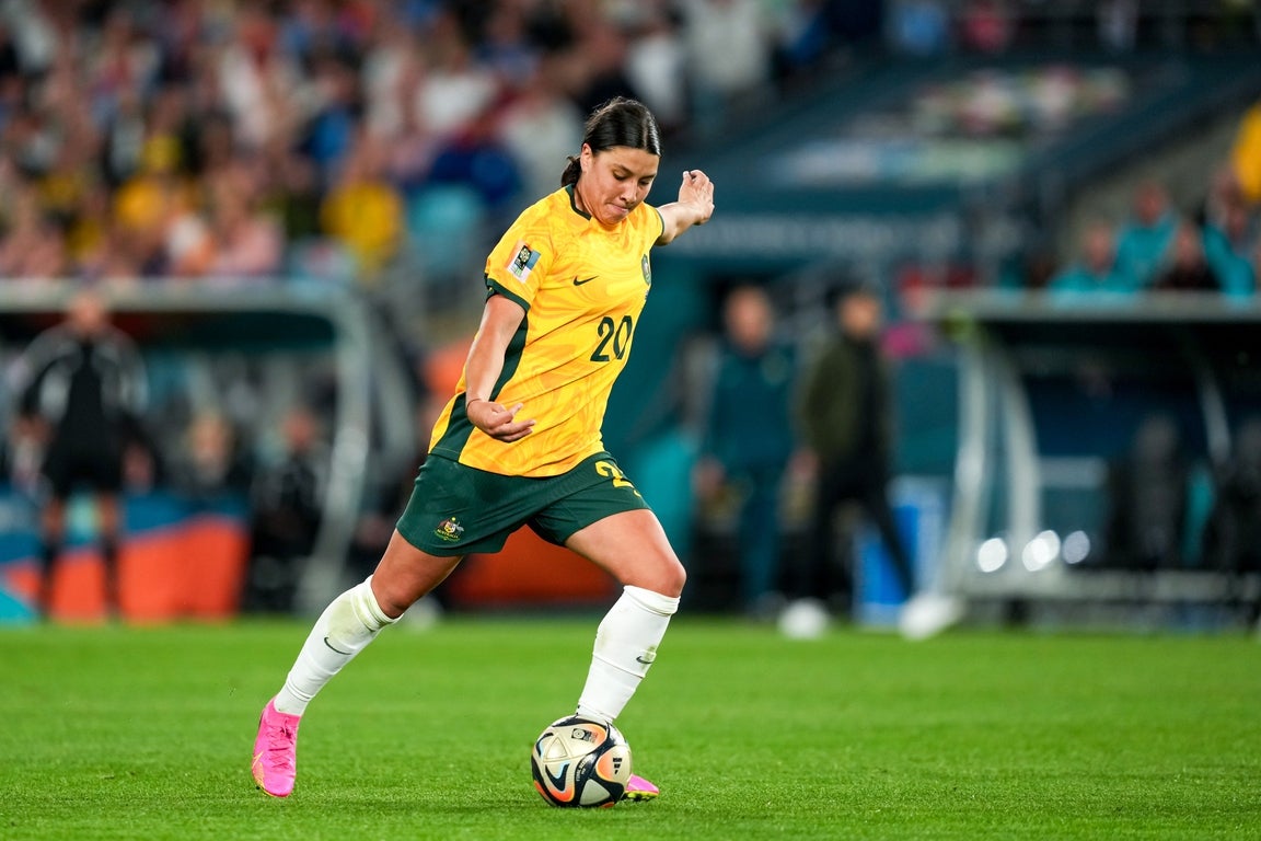 Spectacular photos feature Australian soccer icon Sam Kerr
