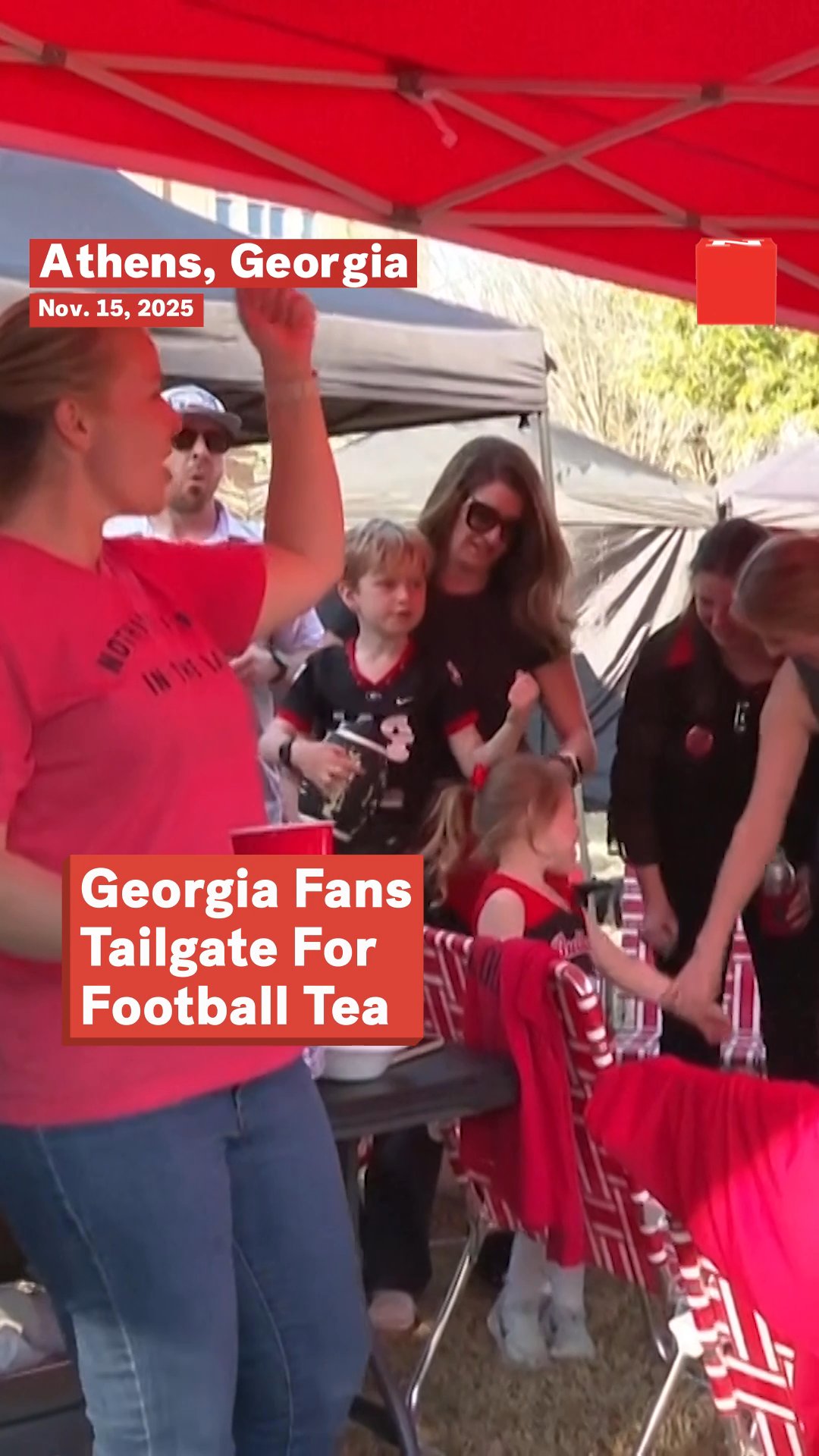 Georgia Fans Tailgate Before Texas Game