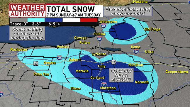 Lake snow and gusty winds affecting driving conditions now through ...