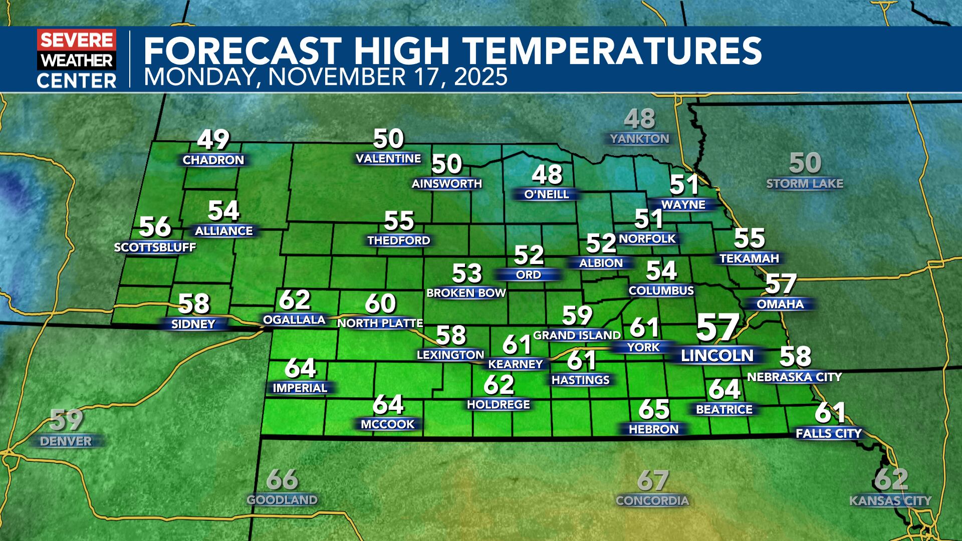Monday Forecast: Light rain possible