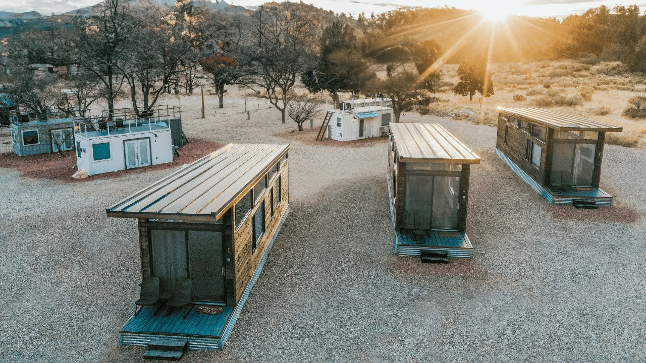Touring a modern tiny house village<br><br>