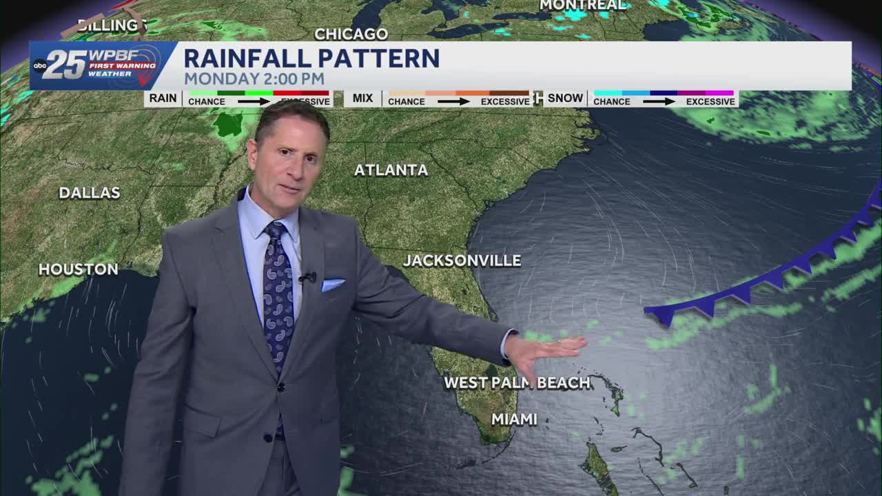 Weak cold front impacts our weather