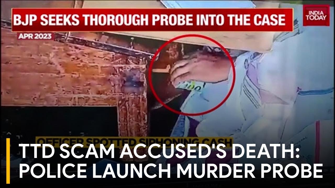 TTD Donation Scam: Key Accused Found Dead, Police Register Murder Case ...