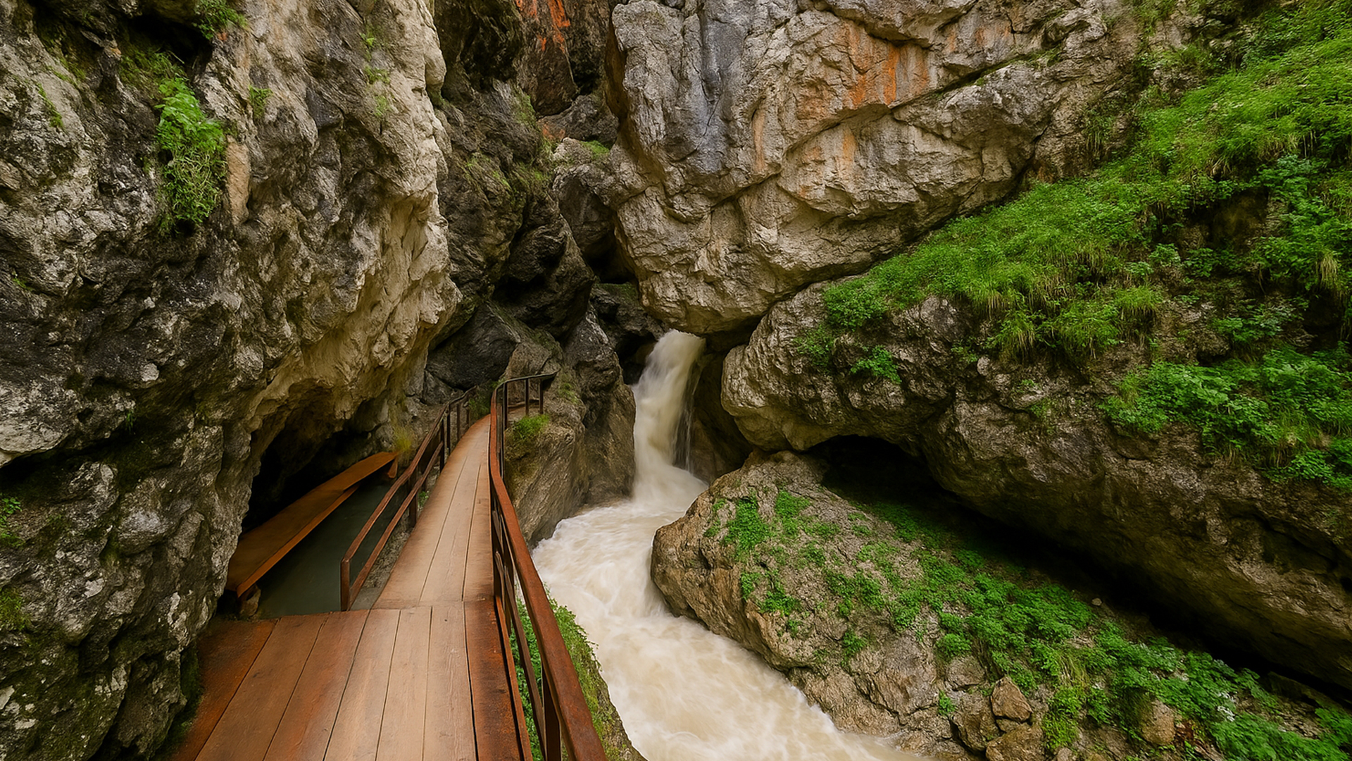 Rosengartenschlucht Imst: Beautiful Gorge Walk Austria (4K)
