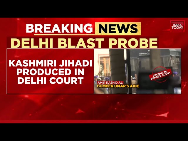 Delhi Blast Probe: NIA's First Arrest, Conspirator Amir Rashid Ali ...