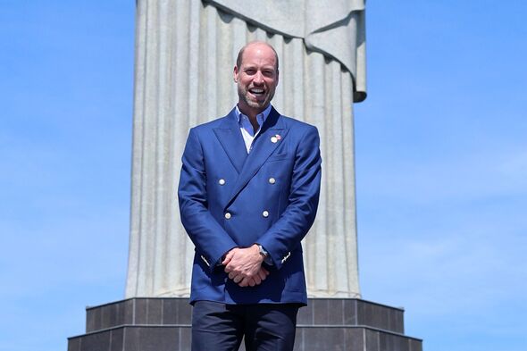 Prince William on a recent visit to Brazil
