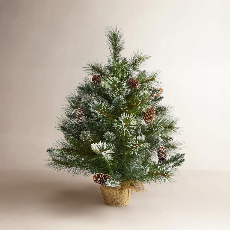 The Holiday Aisle® 2' Green Pine Artificial Christmas Tree With 35 Clear Lights & Reviews | Wayfair