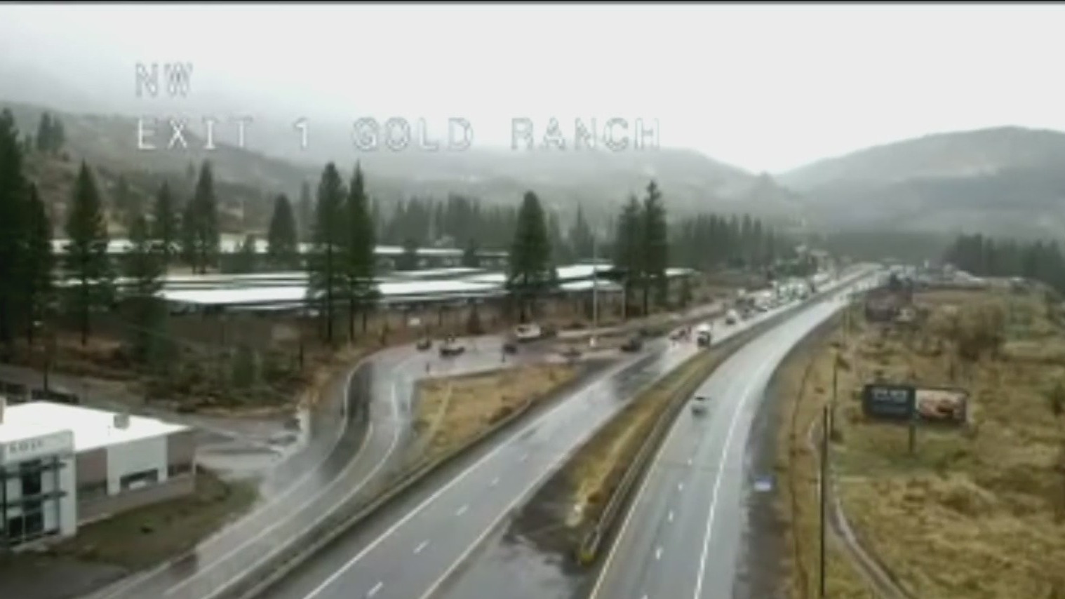 Deadly big rig blocks westbound Interstate 80 near Truckee Sunday morning