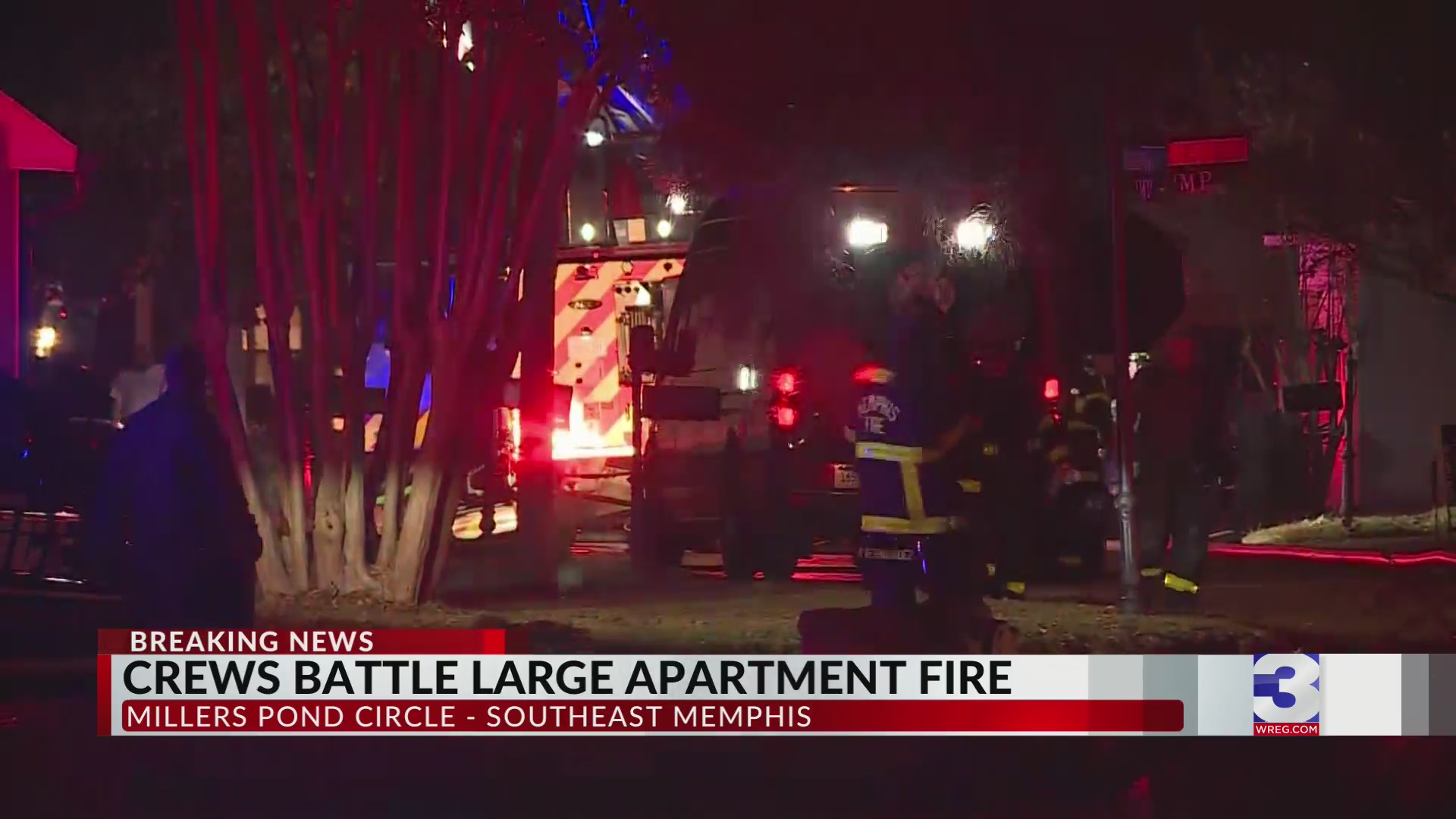 Multiple fire crews on scene in Southeast Memphis
