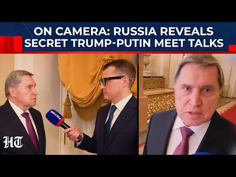 On Cam: Russia Reveals Secret Putin-Trump Meeting Talks; Zelensky ...