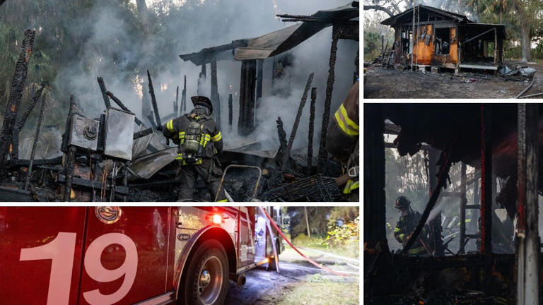 Marion County firefighters extinguish Citra structure fire
