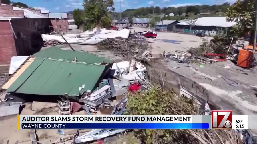 State auditor calls hurricane recovery efforts in North Carolina a ...