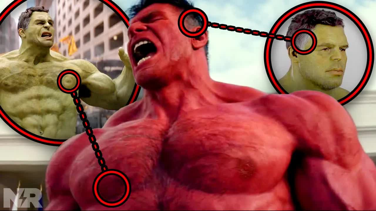 Red Hulk officially revealed: VFX breakdown | How they made it